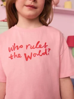 Eleanor Bowmer T-shirt Who Ruled the World en 100% coton pour enfant Clearance