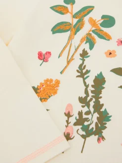 Reiss T-shirt Darcy en Coton Fleuri Brodé Hot