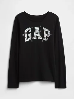 Gap T-shirts Col rond en maille gaufrée (4-13ans) Discount