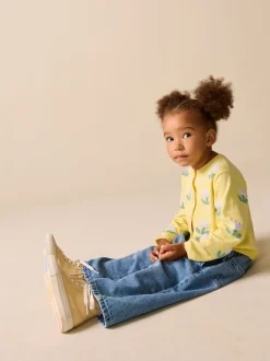 Next tulipe Jaune - Cardigan (3 à 10 ans) Online