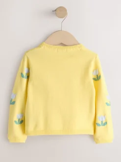 Next tulipe Jaune - Cardigan (3 à 10 ans) Online