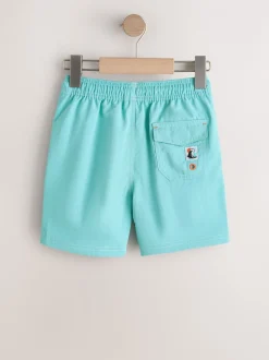Next Turquoise Blue - Short de bain à coutures contrastées (3-16ans) Best