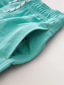 Next Turquoise Blue - Short de bain à coutures contrastées (3-16ans) Best