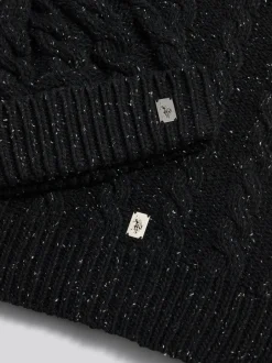 U.S. Polo Assn Ensemble bonnet et écharpe en maille torsadée Hot