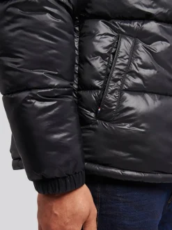 U.S. Polo Assn . Veste matelassée épaisse brillante pour homme