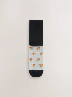 Next - Semelle intérieure Ankle Socks 5 Pack Vache Hamish Highland Discount