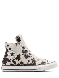 Converse Vache marron - Baskets Chuck Taylor en daim sur l’ensemble