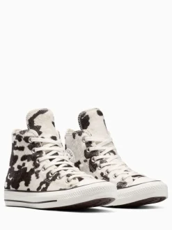 Converse Vache marron - Baskets Chuck Taylor en daim sur l’ensemble