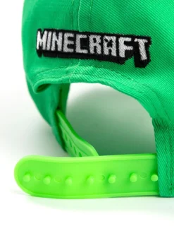 Vanilla Underground Casquette Minecraft Boys Green Creeper Snapback Curve Outlet