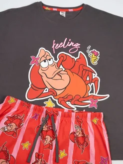 Vanilla Underground Disney The Little Mermaid Sebastian Manches courtes Long Pyjamas Ensemble Online