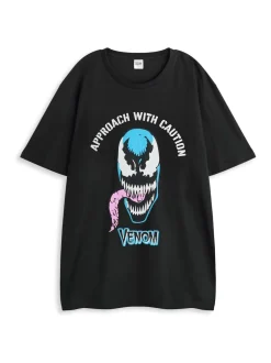 Vanilla Underground Ensemble pyjama Marvel Venom noir à manches courtes 100% coton pour homme Clearance