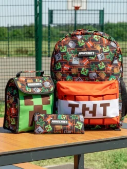 Vanilla Underground Ensemble sac à dos Minecraft 3 pièces Discount