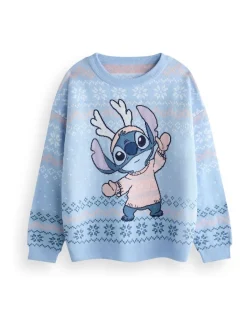 Vanilla Underground Filles Disney Stitch Noël Pull Clearance
