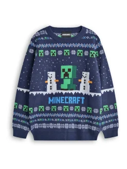 Vanilla Underground Garçons Minecraft Noël Pull Clearance