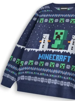 Vanilla Underground Garçons Minecraft Noël Pull Clearance