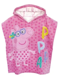 Vanilla Underground Girls Peppa Pig Swimsuit and Towel poncho set. Hot