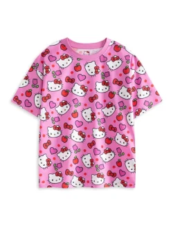 Vanilla Underground Hello Kitty Filles Ensemble pyjama à manches courtes 100% coton Lot de 2 Outlet