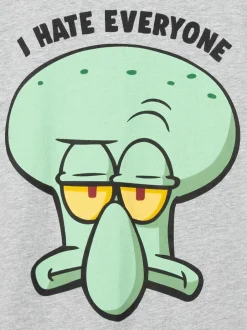 Vanilla Underground Mens SpongeBob SquarePants Manches courtes Long Leg Licensed Pyjamas Outlet