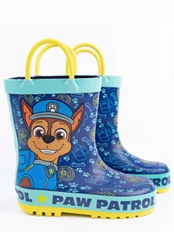 Vanilla Underground Paw Patrol Boys Chase Bottes Wellington graphiques avec poignées Clearance