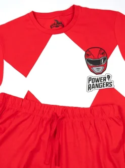 Vanilla Underground Power Rangers Ensemble de pyjama long à manches courtes Personnage Outlet