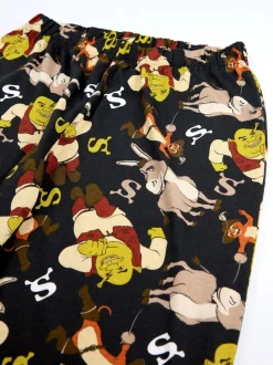 Vanilla Underground pyjama Shrek multicolore à manches courtes pour homme 100% coton Discount