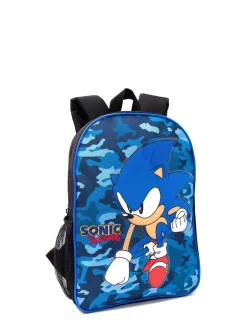 Vanilla Underground Set de rentrée scolaire Sonic the Hedgehog Boys Sonic Placement Imprimé et Camo Imprimé 4 Pieces