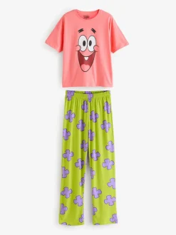 Vanilla Underground SpongeBob SquarePants Patrick Ensemble pyjama long à manches courtes Online