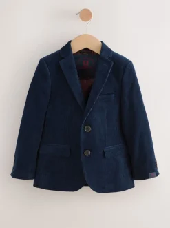 Next Velours côtelé bleu marine - Blazer (3-16ans) Outlet