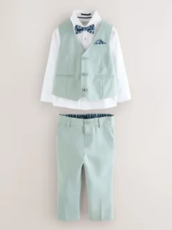 Baker by Ted Baker Vert - Ensemble Gilet Chemises et Pantalons Best