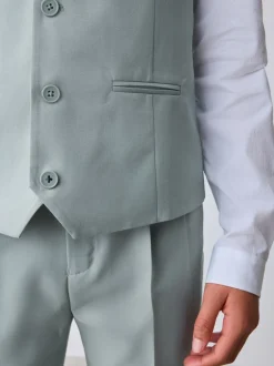 Baker by Ted Baker Vert - ensemble gilet, chemise et cravate Discount