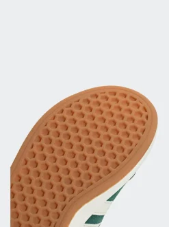 adidas - Baskets Grand Court 00s en daim à lacets élastiques pour enfant Vert Online