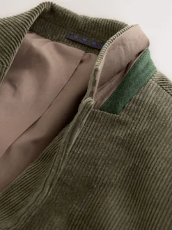 Next Vert - Blazer en velours côtelé Hot