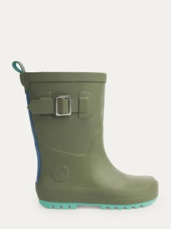 KIDLY by MORI Vert - Bottes de bien-être doublées en coton Discount