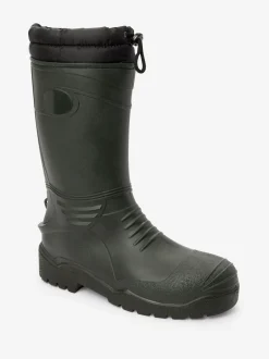 Next Vert - Bottes en caoutchouc doublées Outlet