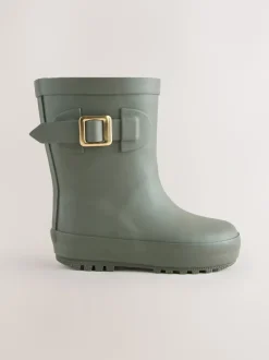 Next Vert - Bottes en caoutchouc à boucle Clearance