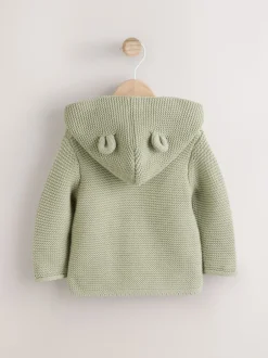Next vert - Cardigan tricoté pour bébé (0mths-2yrs) Clearance