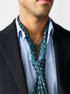 Next Vert - Écharpe imprimée Sale