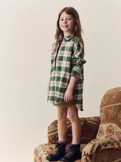 Next Vert - Chemise à carreaux (3-16ans) Sale