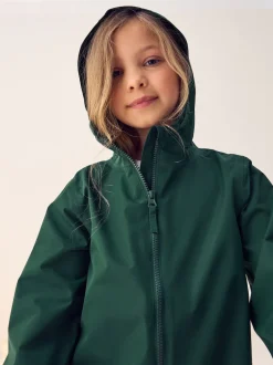 Next Vert - Combinaison imperméable zippée à capuche (12mois -10ans)