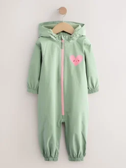 Next - Combinaison imperméable imprimée (3 mois-7 ans) vert Hot