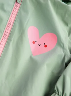 Next - Combinaison imperméable imprimée (3 mois-7 ans) vert Hot