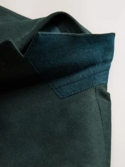 Next Vert - Coupe ajustée Flannel Costume Veste Sale