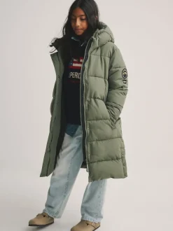 Superdry Vert - Do dos-dos long New