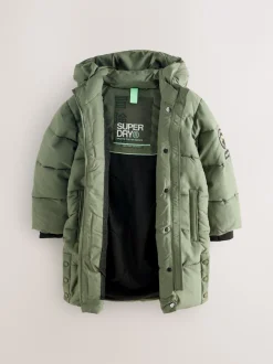 Superdry Vert - Do dos-dos long New