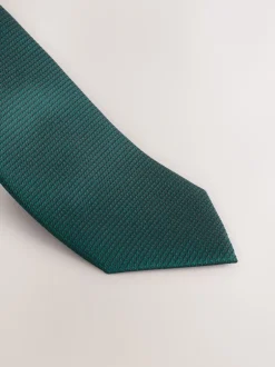 Next - Ensemble cravate et pochette texturées Vert Sale