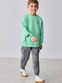 Baker by Ted Baker Vert - Ensemble jogging sweat et cargo Clearance