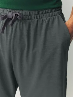 Next Vert - Ensemble pyjama rayé en jersey à manches courtes Outlet