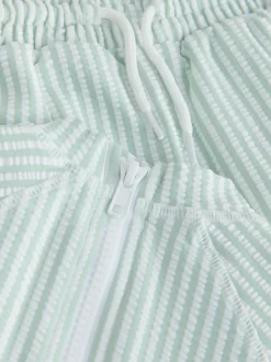 Next Vert - Ensemble rash texturé et Shorts de bain (3mois-7ans) Outlet