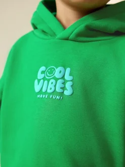 Next Vert - Ensemble sweat à capuche et jogging imprimé Cool Vibes (3mois7ans) Hot