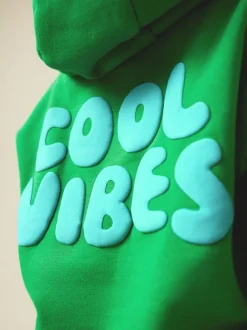 Next Vert - Ensemble sweat à capuche et jogging imprimé Cool Vibes (3mois7ans) Hot